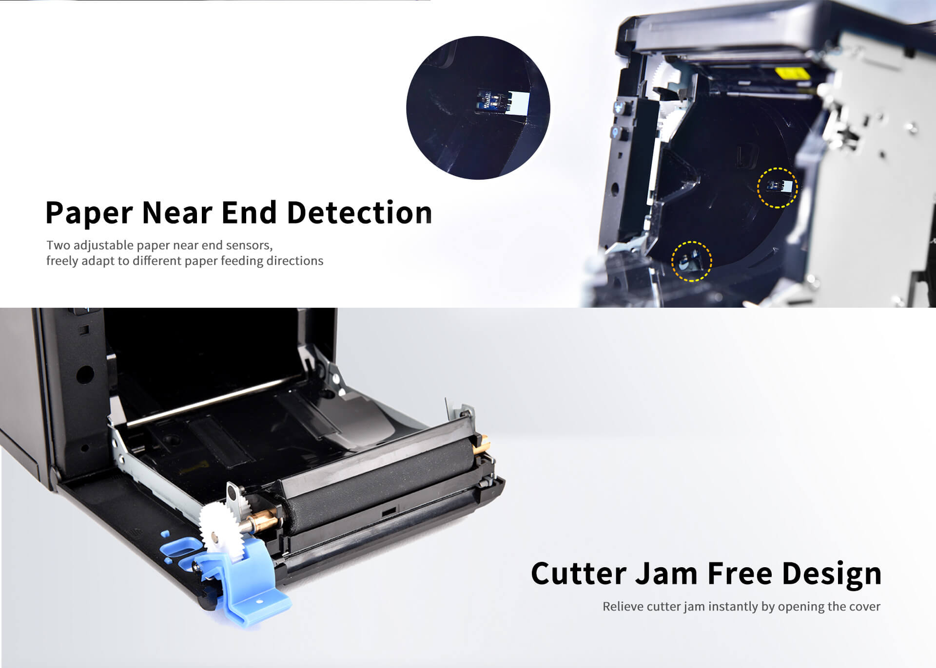 paper near end sensor HPRT TP808